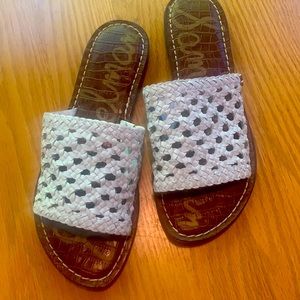 New (without a box) Sam Edelman 7.5 white sandals